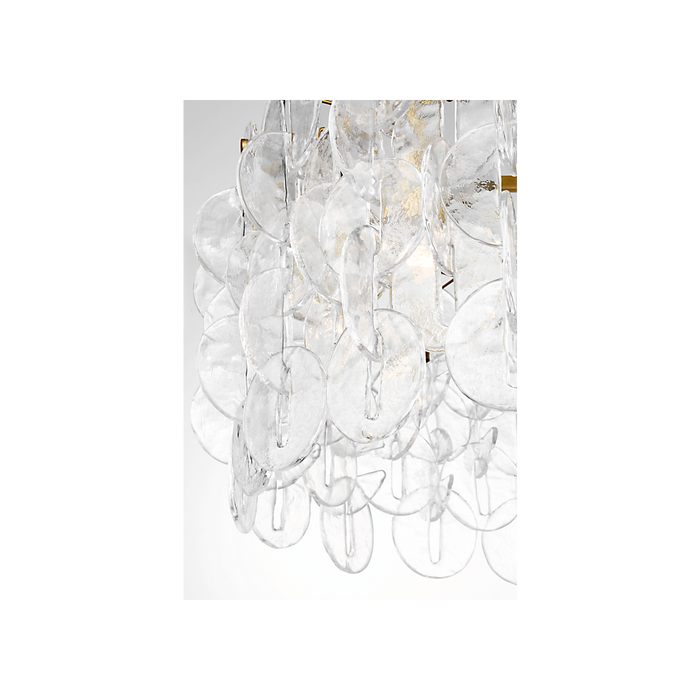 Generation Lighting Candace 32 Inch Chandelier In Burnished Brass (KSC1158BBS)