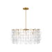 Generation Lighting Candace 32 Inch Chandelier In Burnished Brass (KSC1158BBS)