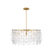 Generation Lighting Candace 32 Inch Chandelier In Burnished Brass (KSC1158BBS)