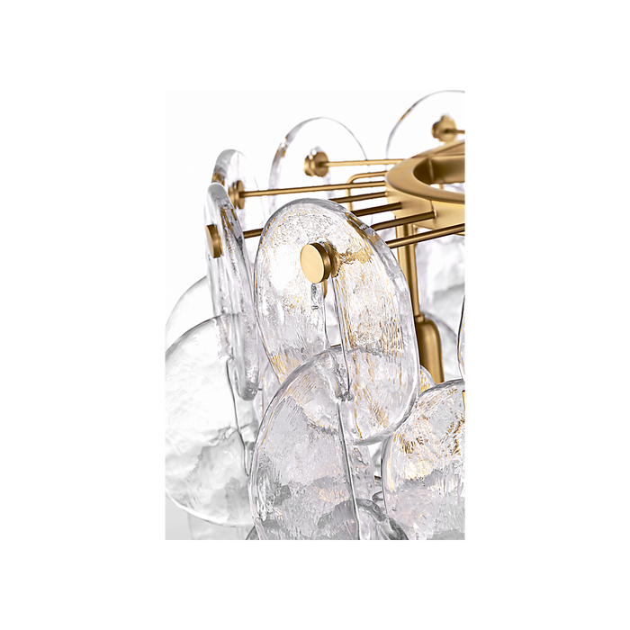 Generation Lighting Candace 27 Inch Chandelier In Burnished Brass (KSC1165BBS)