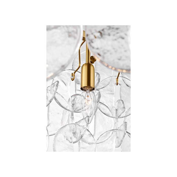 Generation Lighting Candace 27 Inch Chandelier In Burnished Brass (KSC1165BBS)