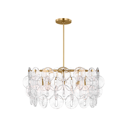 Generation Lighting Candace 27 Inch Chandelier In Burnished Brass (KSC1165BBS)