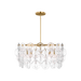 Generation Lighting Candace 27 Inch Chandelier In Burnished Brass (KSC1165BBS)
