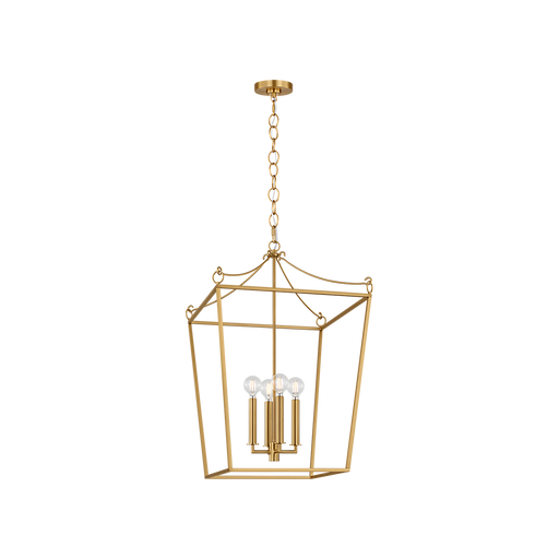 Generation Lighting Carlyle 18 Inch Lantern In Burnished Brass (KSC1174BBS)
