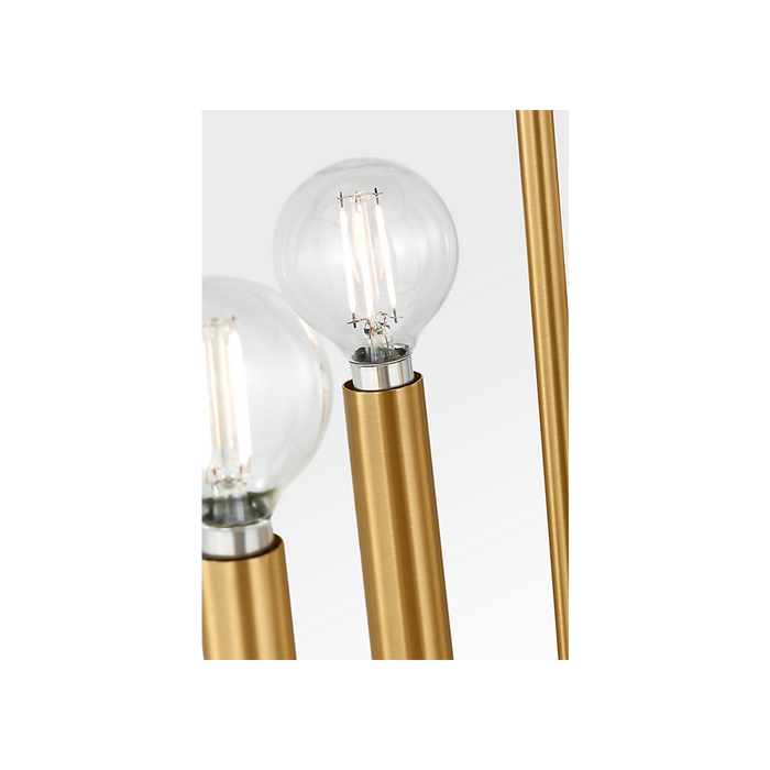 Generation Lighting Carlyle 21 Inch Lantern In Burnished Brass (KSC1194BBS)