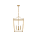 Generation Lighting Carlyle 21 Inch Lantern In Burnished Brass (KSC1194BBS)
