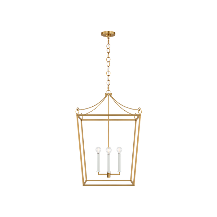 Generation Lighting Carlyle 21 Inch Lantern In Burnished Brass (KSC1194BBS)