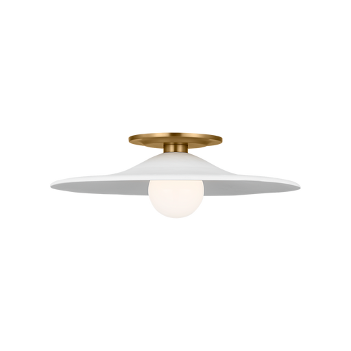 Generation Lighting Endicott 16 Inch Flush Mount In Burnished Brass (KSF1121BBS)