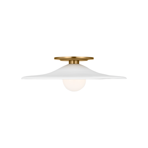 Generation Lighting Endicott 16 Inch Flush Mount In Burnished Brass (KSF1121BBS)