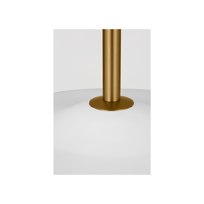 Generation Lighting Endicott 16 Inch Pendant In Burnished Brass (KSP1191BBS)