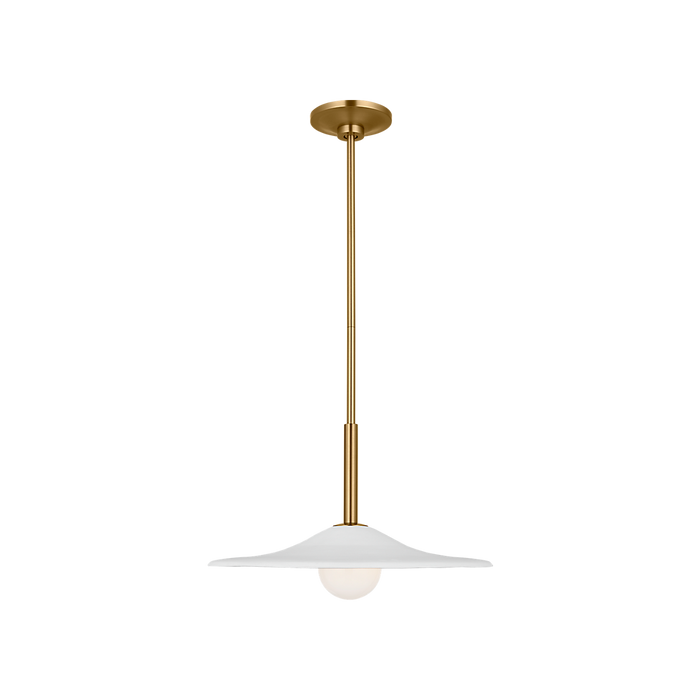 Generation Lighting Endicott 16 Inch Pendant In Burnished Brass (KSP1191BBS)