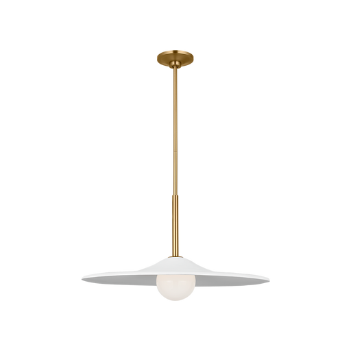Generation Lighting Endicott 24 Inch Pendant In Burnished Brass (KSP1201BBS)
