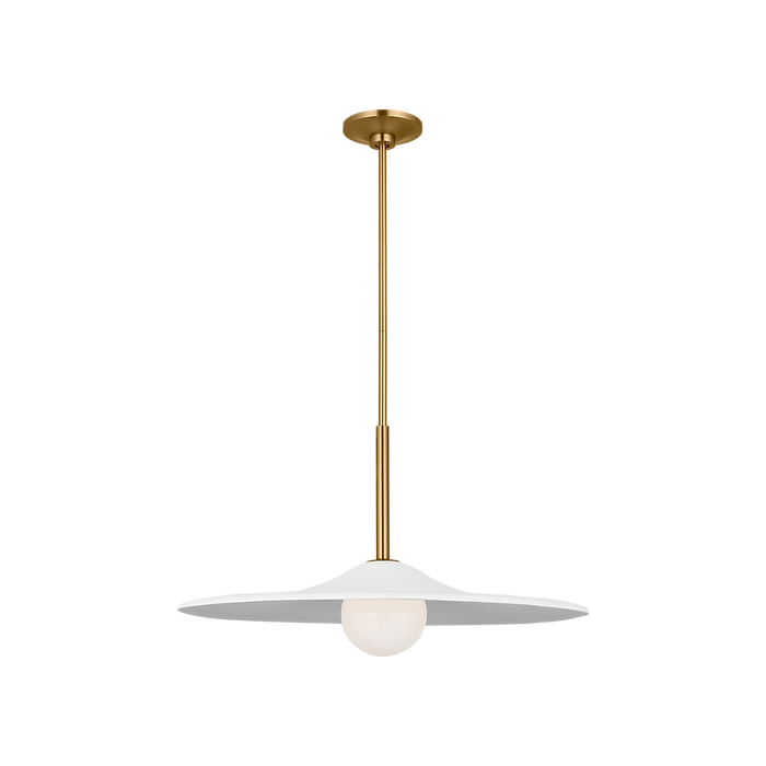 Generation Lighting Endicott 24 Inch Pendant In Burnished Brass (KSP1201BBS)