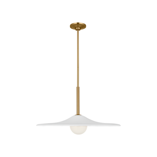 Generation Lighting Endicott 24 Inch Pendant In Burnished Brass (KSP1201BBS)