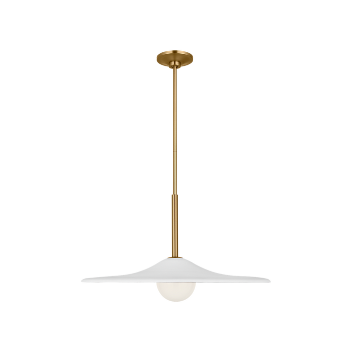 Generation Lighting Endicott 24 Inch Pendant In Burnished Brass (KSP1201BBS)
