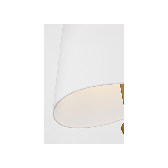 Generation Lighting Beauvoir 18 Inch Hanging Shade In Burnished Brass (KSP1213BBS)