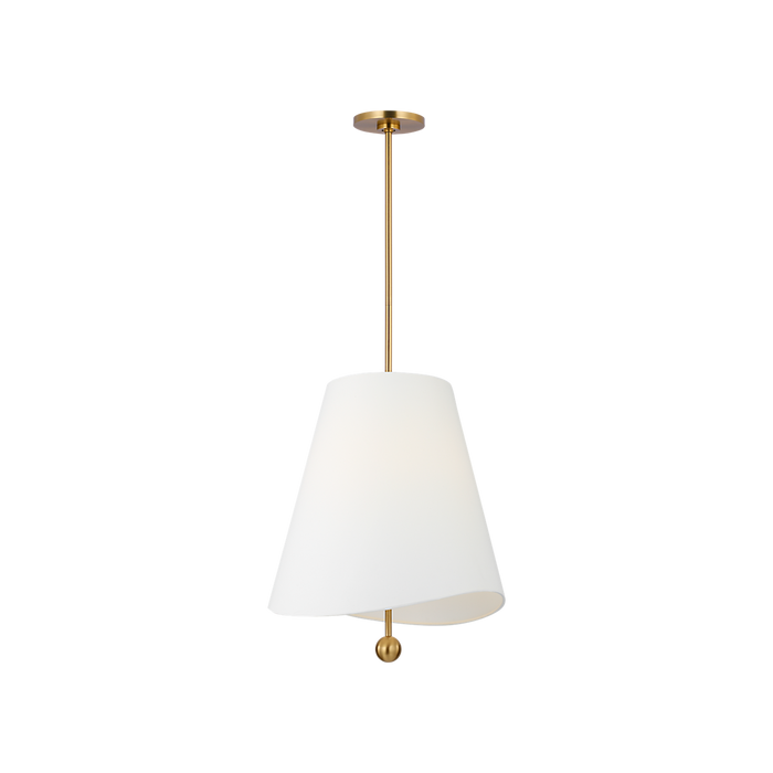 Generation Lighting Beauvoir 18 Inch Hanging Shade In Burnished Brass (KSP1213BBS)