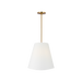 Generation Lighting Beauvoir 18 Inch Hanging Shade In Burnished Brass (KSP1213BBS)