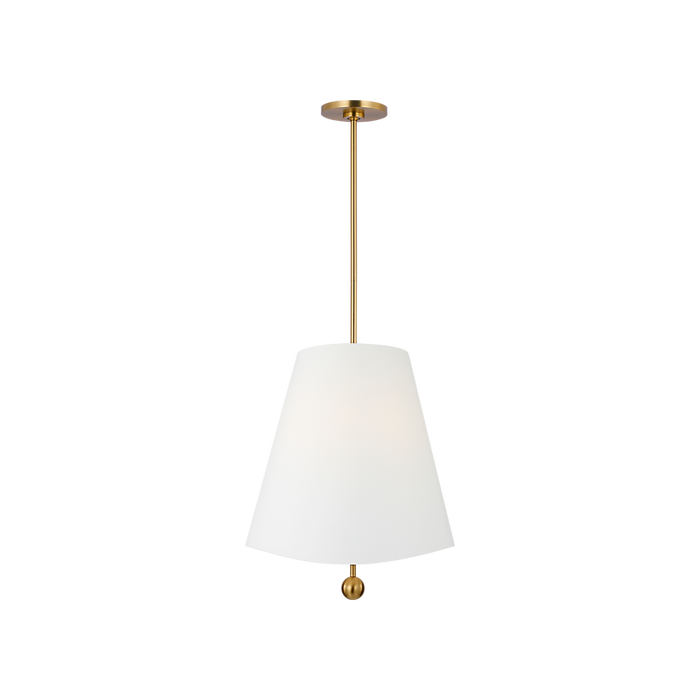 Generation Lighting Beauvoir 18 Inch Hanging Shade In Burnished Brass (KSP1213BBS)
