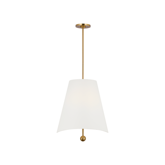 Generation Lighting Beauvoir 18 Inch Hanging Shade In Burnished Brass (KSP1213BBS)