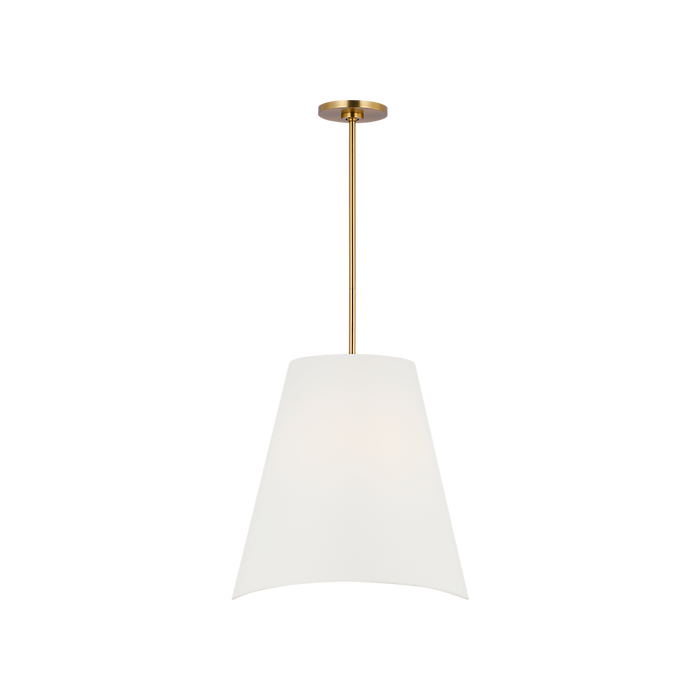Generation Lighting Beauvoir 18 Inch Hanging Shade In Burnished Brass (KSP1213BBS)