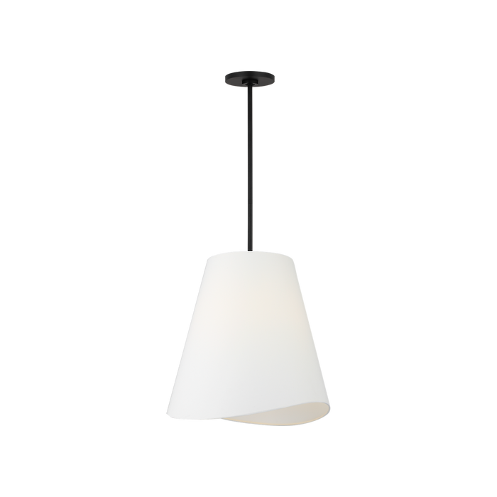 Generation Lighting Beauvoir 18 Inch Hanging Shade In Midnight Black (KSP1213MBK)