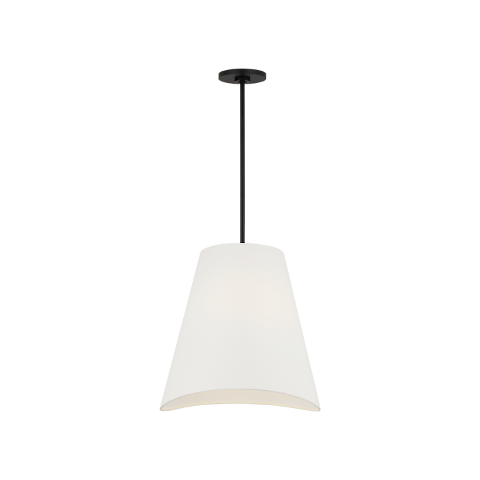 Generation Lighting Beauvoir 18 Inch Hanging Shade In Midnight Black (KSP1213MBK)