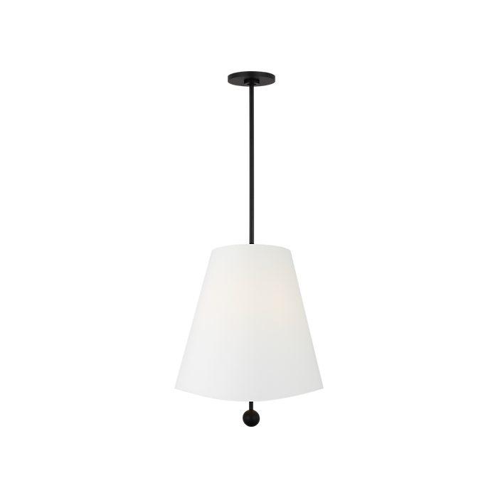 Generation Lighting Beauvoir 18 Inch Hanging Shade In Midnight Black (KSP1213MBK)