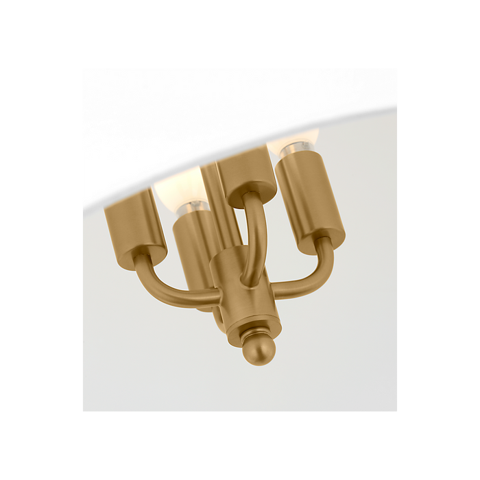 Generation Lighting Beauvoir 24 Inch Hanging Shade In Burnished Brass (KSP1224BBS)