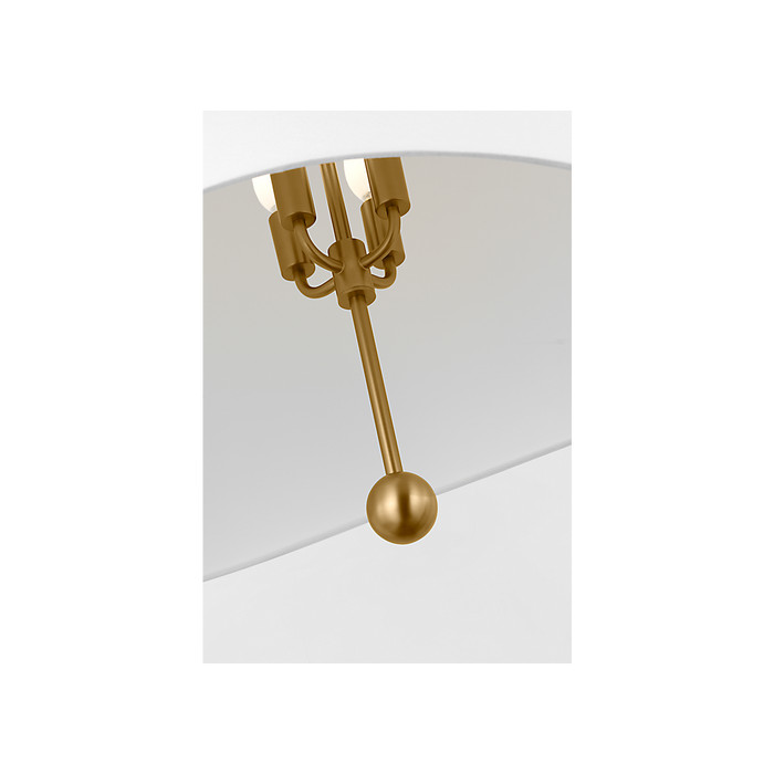 Generation Lighting Beauvoir 24 Inch Hanging Shade In Burnished Brass (KSP1224BBS)