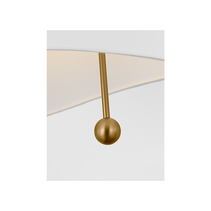 Generation Lighting Beauvoir 24 Inch Hanging Shade In Burnished Brass (KSP1224BBS)