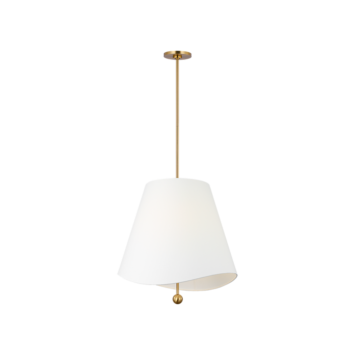 Generation Lighting Beauvoir 24 Inch Hanging Shade In Burnished Brass (KSP1224BBS)