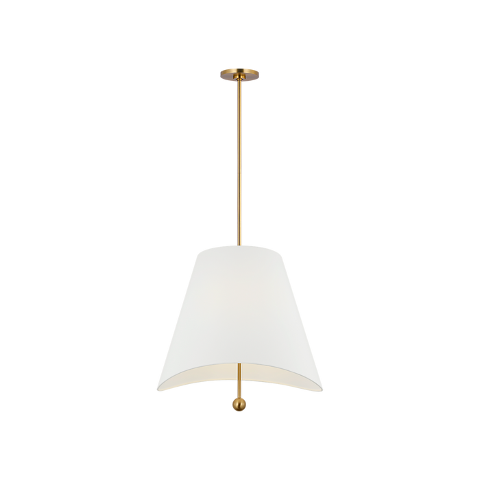 Generation Lighting Beauvoir 24 Inch Hanging Shade In Burnished Brass (KSP1224BBS)