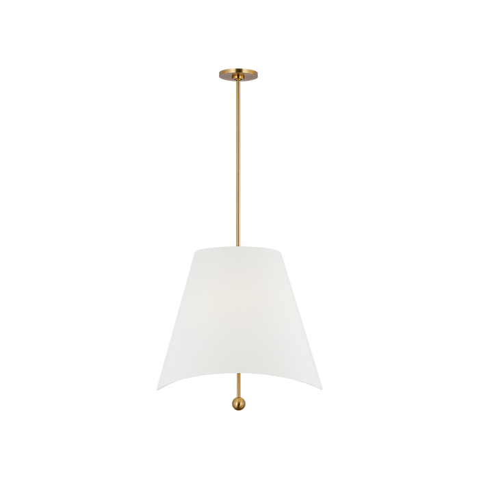 Generation Lighting Beauvoir 24 Inch Hanging Shade In Burnished Brass (KSP1224BBS)