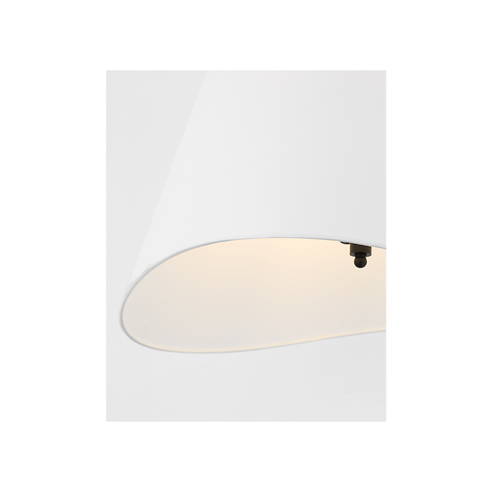 Generation Lighting Beauvoir 24 Inch Hanging Shade In Midnight Black (KSP1224MBK)