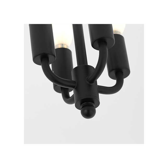 Generation Lighting Beauvoir 24 Inch Hanging Shade In Midnight Black (KSP1224MBK)