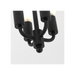 Generation Lighting Beauvoir 24 Inch Hanging Shade In Midnight Black (KSP1224MBK)