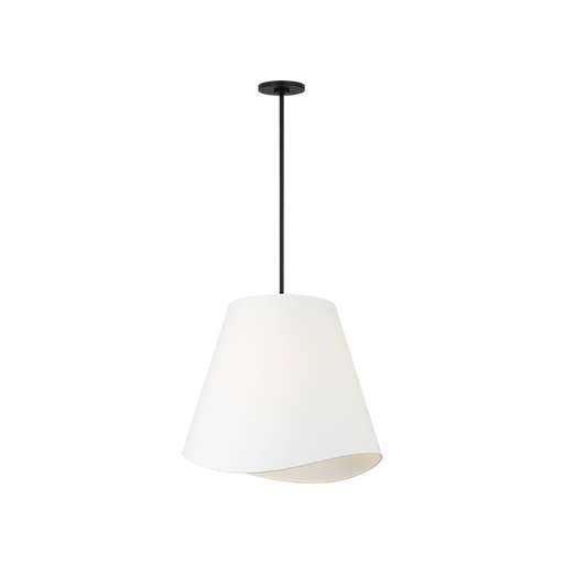 Generation Lighting Beauvoir 24 Inch Hanging Shade In Midnight Black (KSP1224MBK)