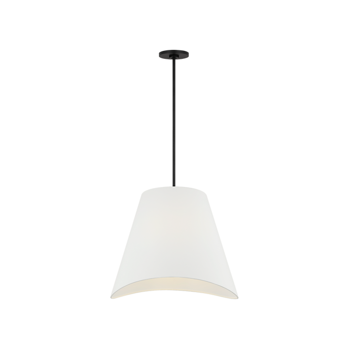 Generation Lighting Beauvoir 24 Inch Hanging Shade In Midnight Black (KSP1224MBK)