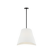 Generation Lighting Beauvoir 24 Inch Hanging Shade In Midnight Black (KSP1224MBK)