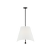 Generation Lighting Beauvoir 24 Inch Hanging Shade In Midnight Black (KSP1224MBK)