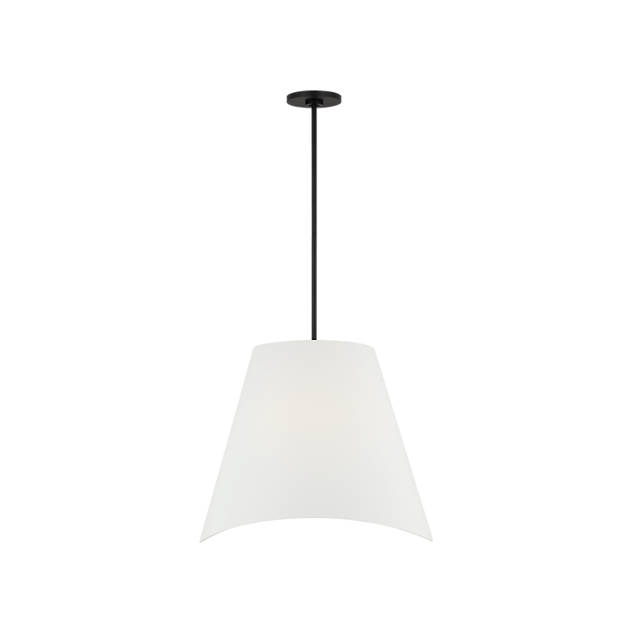 Generation Lighting Beauvoir 24 Inch Hanging Shade In Midnight Black (KSP1224MBK)