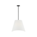 Generation Lighting Beauvoir 24 Inch Hanging Shade In Midnight Black (KSP1224MBK)