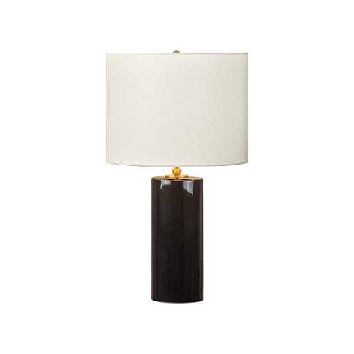 Generation Lighting Lauren 26 Inch Table Lamp In Black Ceramic (KST1241CBK)