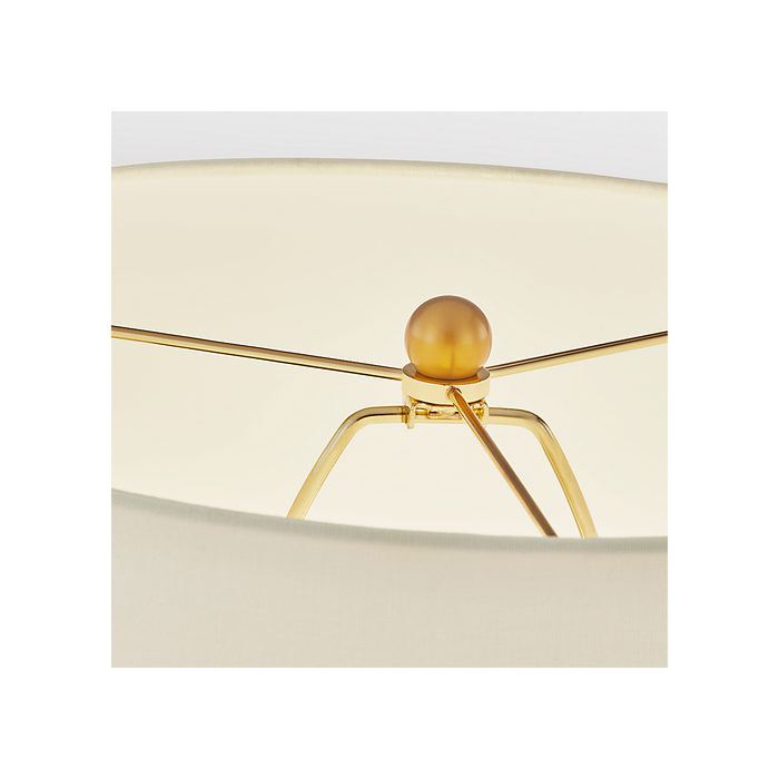 Generation Lighting Lauren 26 Inch Table Lamp In Deep Ocean Crackle (KST1241DOC)