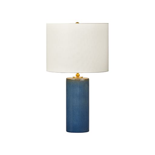 Generation Lighting Lauren 26 Inch Table Lamp In Deep Ocean Crackle (KST1241DOC)