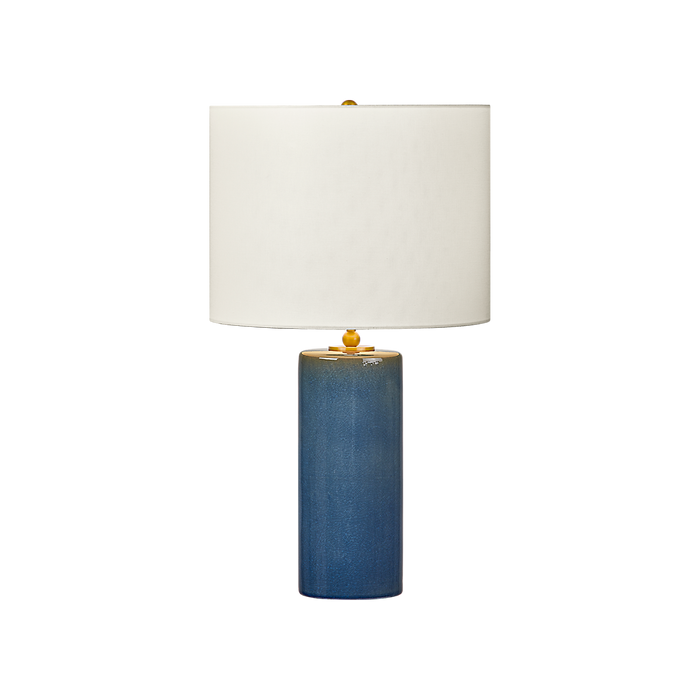 Generation Lighting Lauren 26 Inch Table Lamp In Deep Ocean Crackle (KST1241DOC)