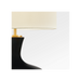 Generation Lighting Amber 21 Inch Table Lamp In Black Ceramic (KST1251CBK)