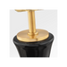 Generation Lighting Amber 21 Inch Table Lamp In Black Ceramic (KST1251CBK)