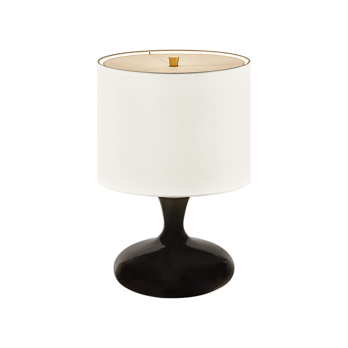 Generation Lighting Amber 21 Inch Table Lamp In Black Ceramic (KST1251CBK)